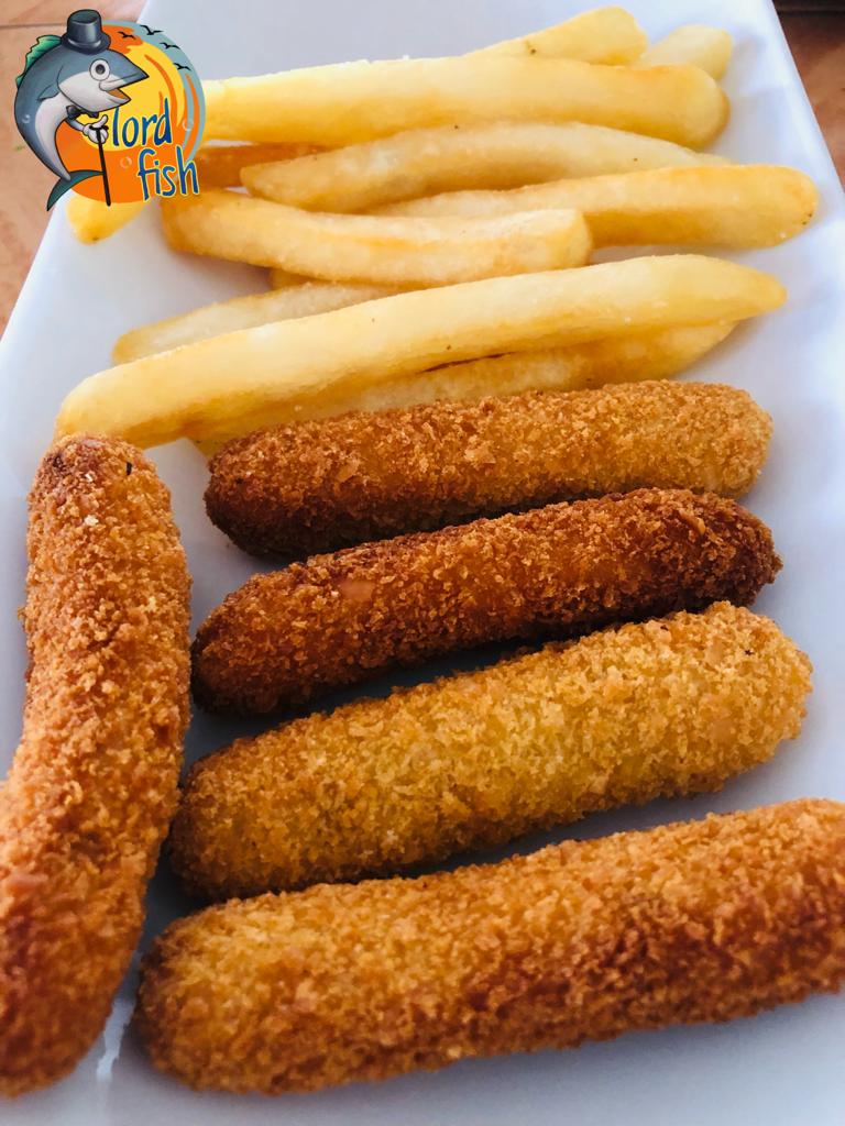 Dedos de Pescado Empanizados