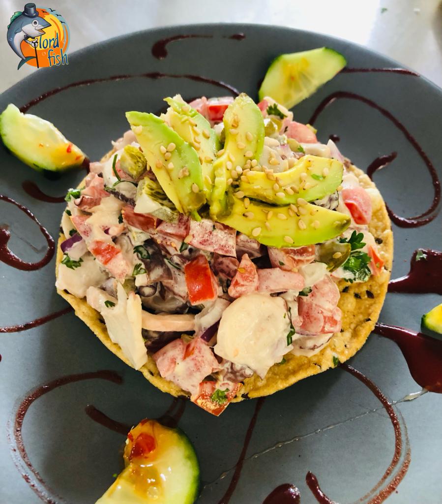 Tostada de Pulpo Enamorado